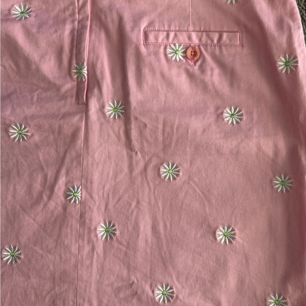 Lilly Pulitzer Skirt Size 12 Floral Embroidered - Picture 7 of 10
